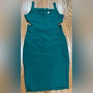 VENUS Deep Green Strappy Top